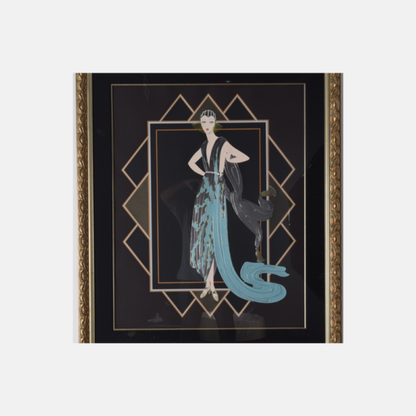 California (Turquoise Dress)-Gr Ert 1990 17