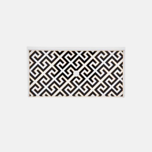 Royal Palace Black With Golden Contour White Rim