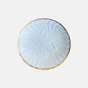 Swan Gold Border Gold Rim