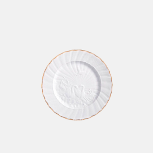 Swan Gold Border Gold Rim
