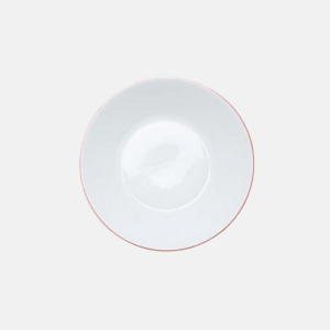 Without Decoration With Red Rim