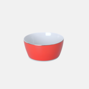 Shape Meissen Cosmopolitan Miami Style Red Sunset