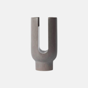 Lyra Sienna Brown Candle Holder-Lyposb