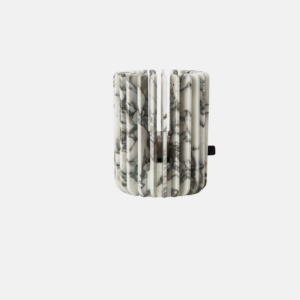 Orion Tall Calacatta Candle Holder-Ormtc