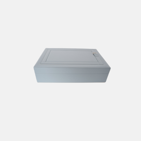 Leather Sunglasses Box With Belt Decxoration-Bx-Bl/Gl