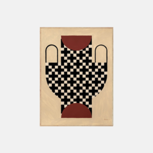 Studio Paradissi Vase With Cross Pattern-10607-4