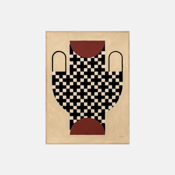 Studio Paradissi Vase With Cross Pattern-10607-4